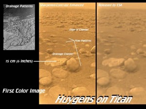 Povrch Saturnova měsíce Titan