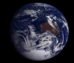 Země na snímku ze sondy Galileo. Credit: NASA