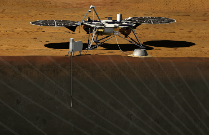 Sonda InSight, foto: NASA