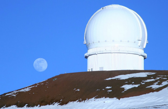 Canada-France-Hawaii-Telescope, Zdroj: Vadim Kurland; CC BY 2.0, Wikipedia